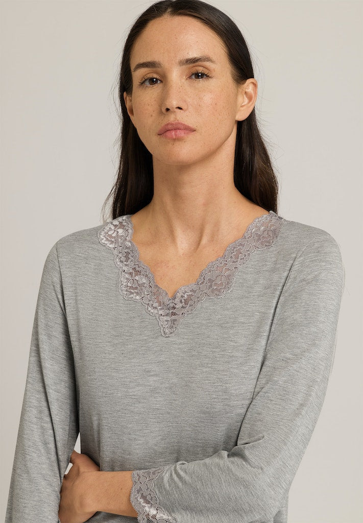 Natural Elegance - Crop-Sleeved Pyjamas