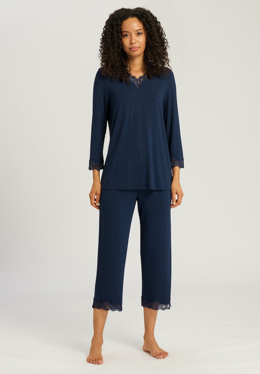 Natural Elegance - Crop-Sleeved Pyjamas