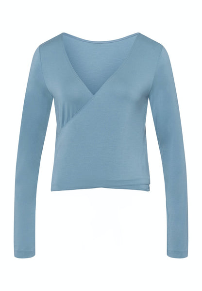 Yoga - Long Sleeved Wrap Top