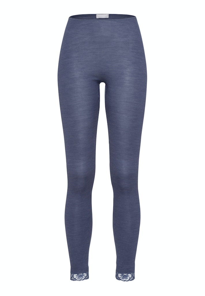 Leggings in colour pumice from the Woolen Lace collection from HANRO