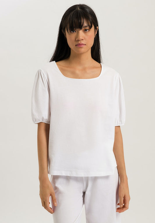 Natural Shirt - Puff Sleeved Top