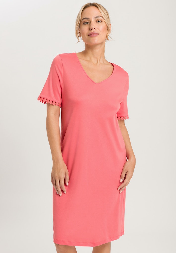 Rosa - Short-Sleeved Nightdress 100cm