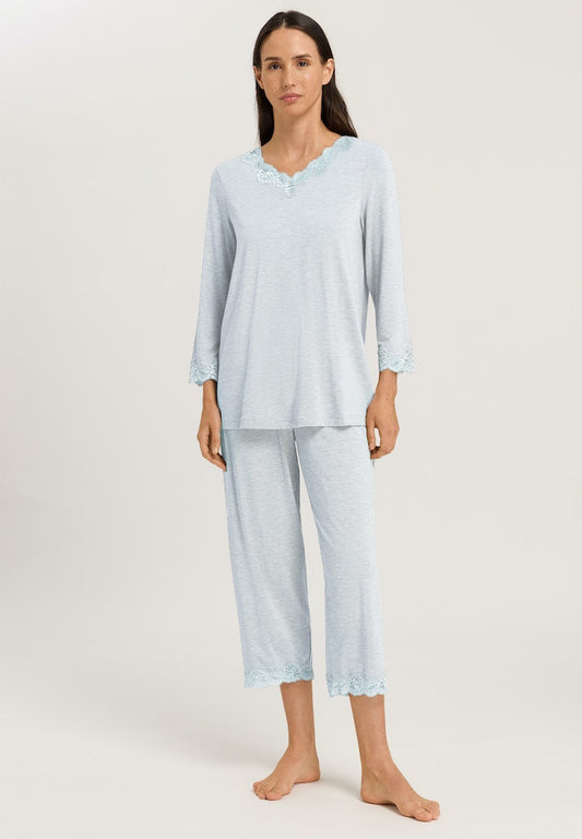 Natural Elegance - Crop-Sleeved Pyjamas