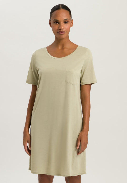 Cotton Deluxe - Short-Sleeved Nightdress 90cm