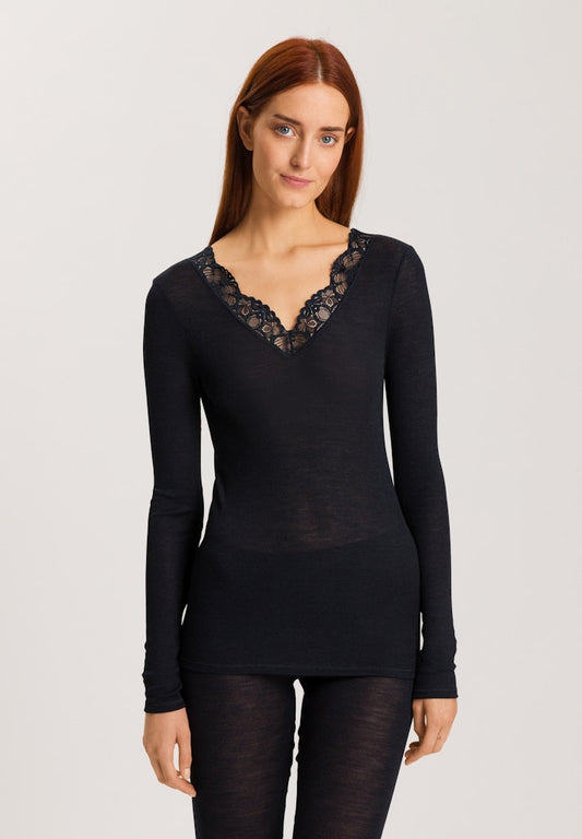 Woolen Lace - Long Sleeved Top