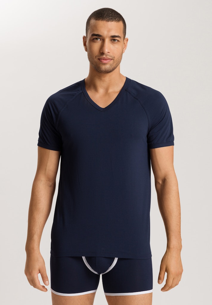 Pierre - Short Sleeved V-Neck Top