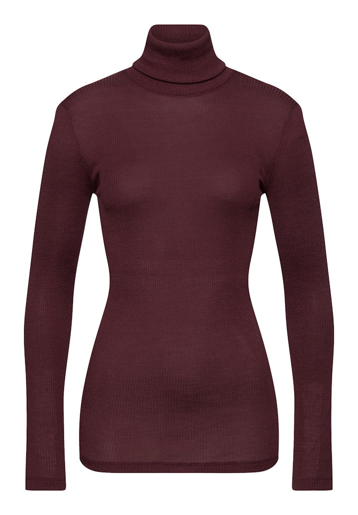 Maria - Long-Sleeved Turtleneck Top