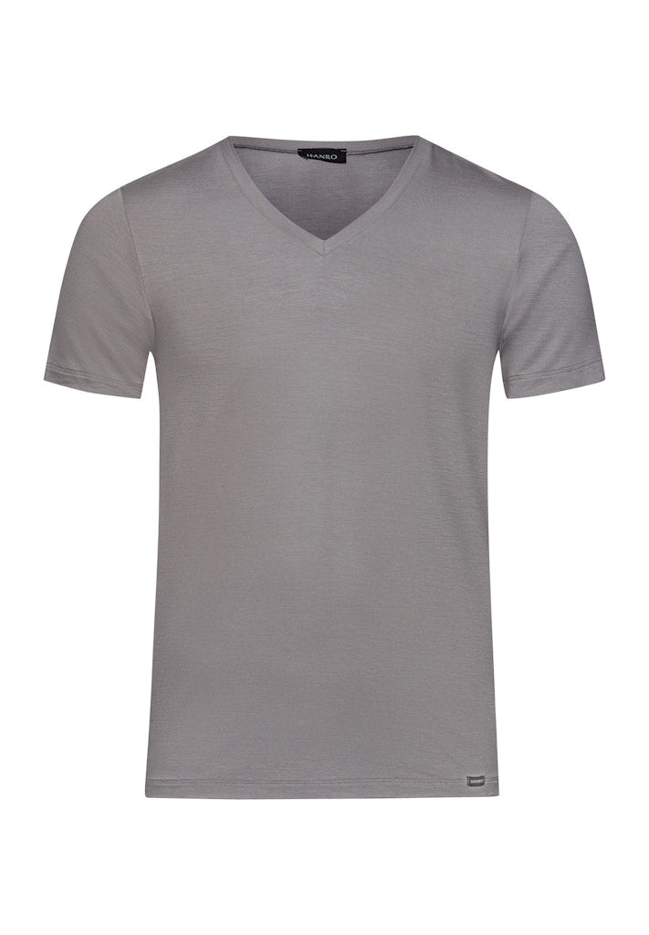 Harry - Short Sleeved Shirt V-Neck T-Shirt