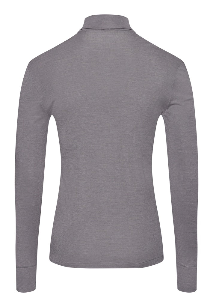 Woolen Silk - Long Sleeved Turtleneck Shirt