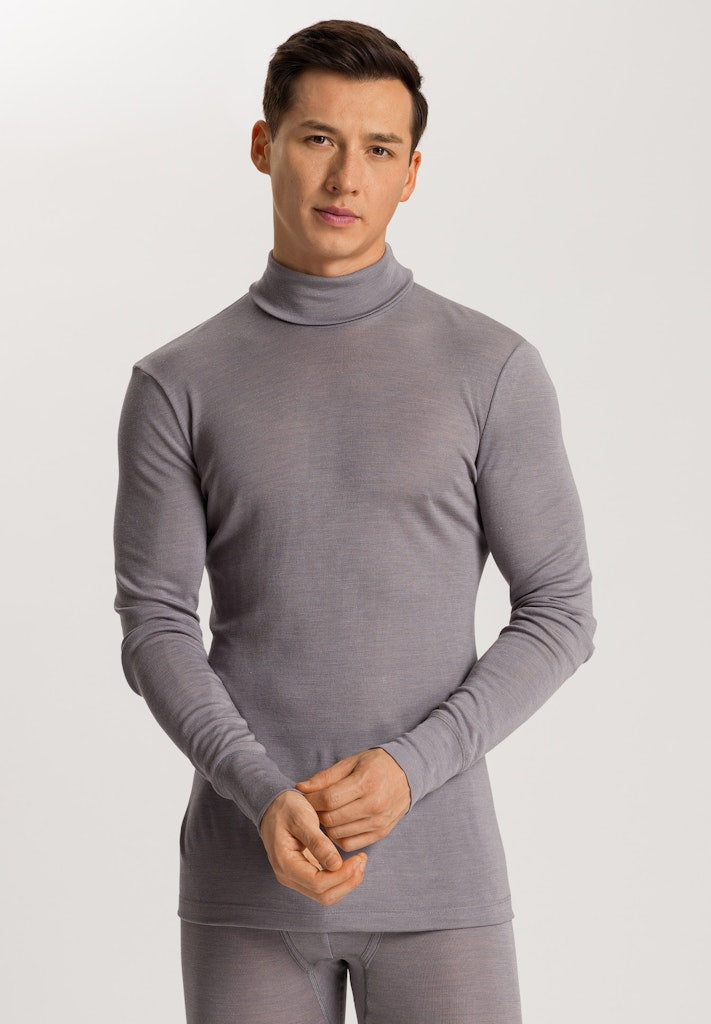 Woolen Silk - Long Sleeved Turtleneck Shirt