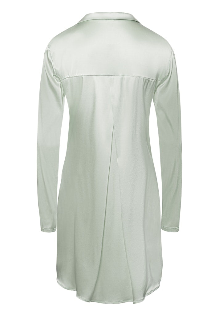 Grand Central - Long-Sleeved Silk Nightshirt 90cm