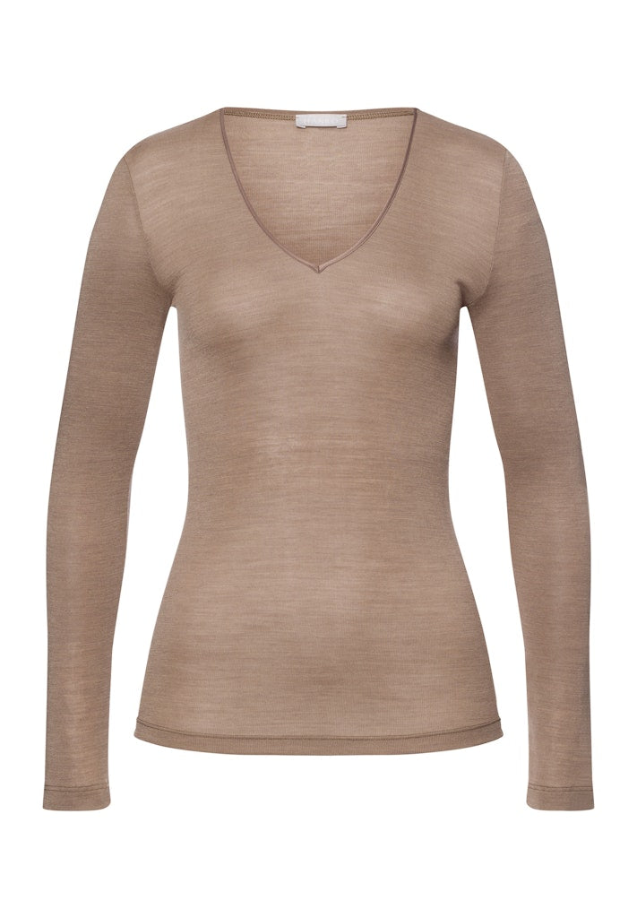 Woolen Silk - Long-Sleeved Top