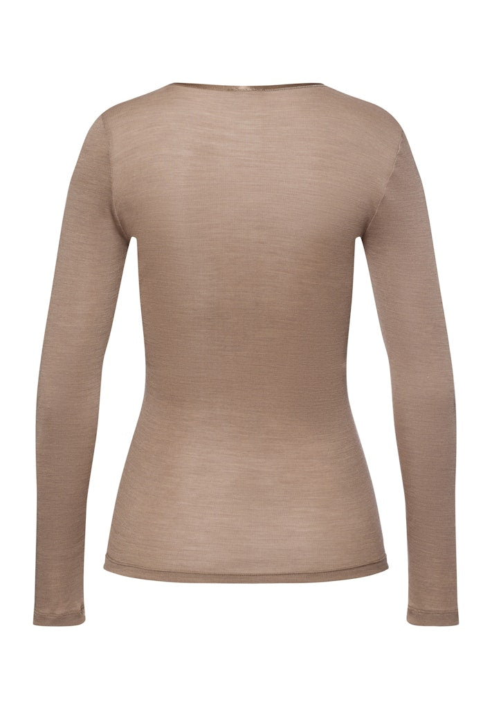 Woolen Silk - Long-Sleeved Top