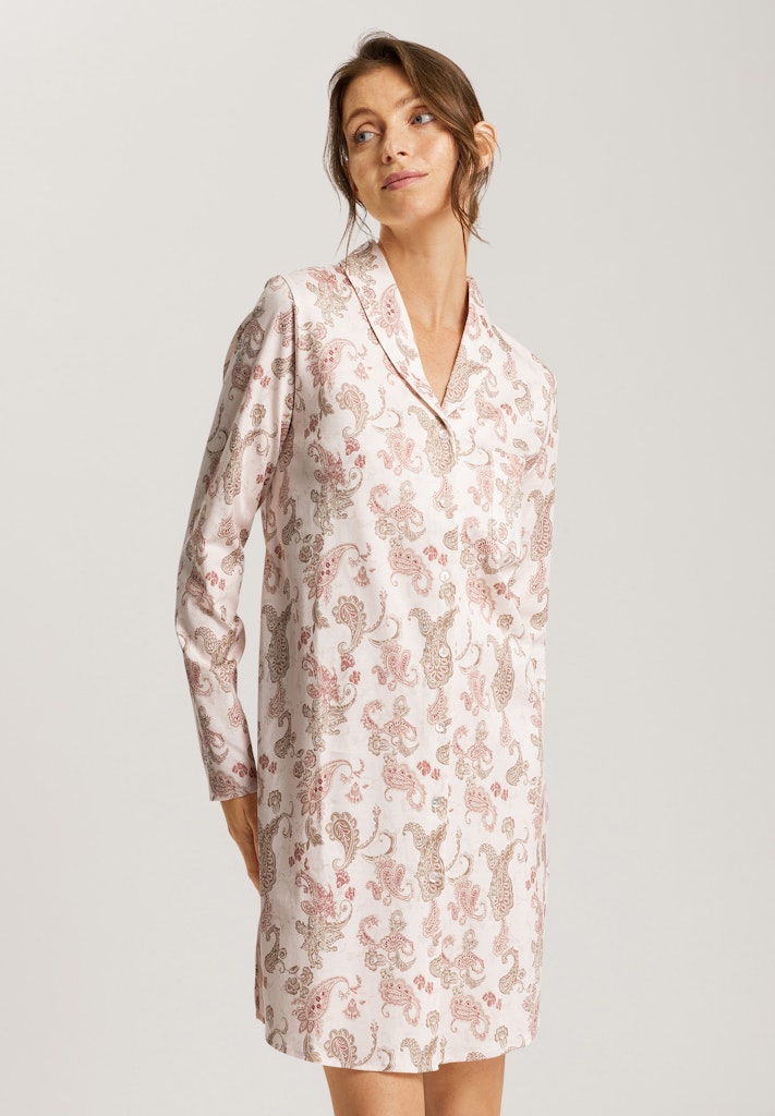 Loungy Nights - Long-Sleeved Nightshirt 90cm