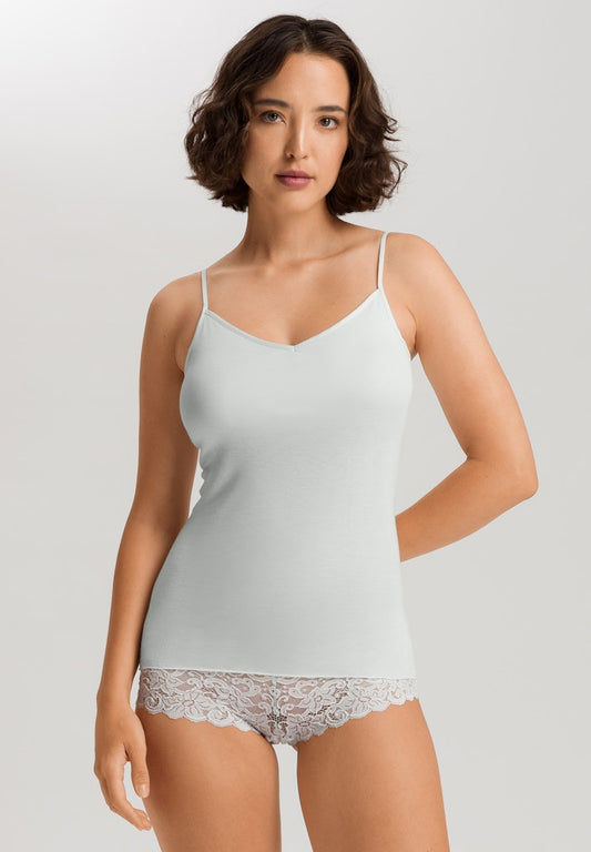 Cotton Seamless - Padded Spaghetti Top