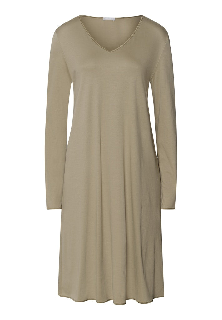 Cotton Silk - Long Sleeved Nightdress 100cm