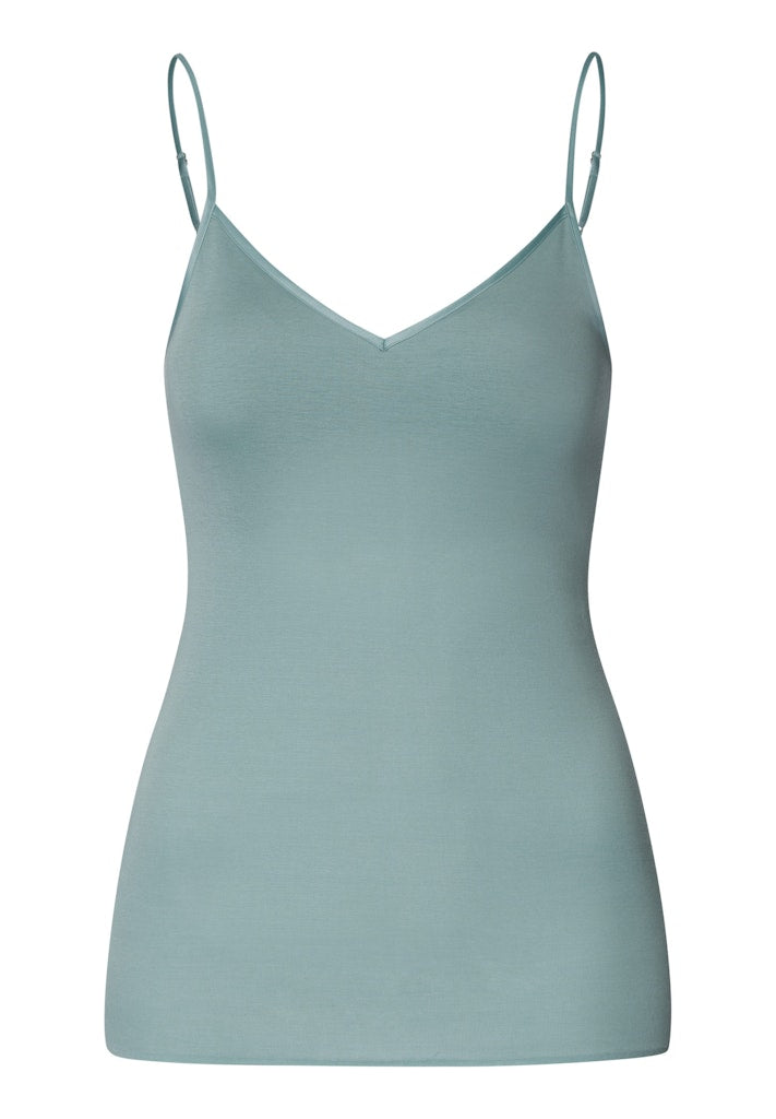 Cotton Seamless - Padded Spaghetti Top