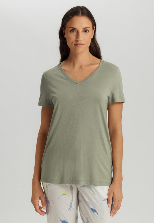 Sleep & Lounge - Short Sleeved V-Neck Shirt