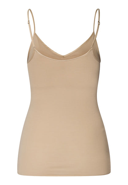 Cotton Seamless - Padded Spaghetti Top