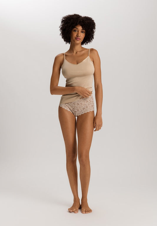 Cotton Seamless - Padded Spaghetti Top