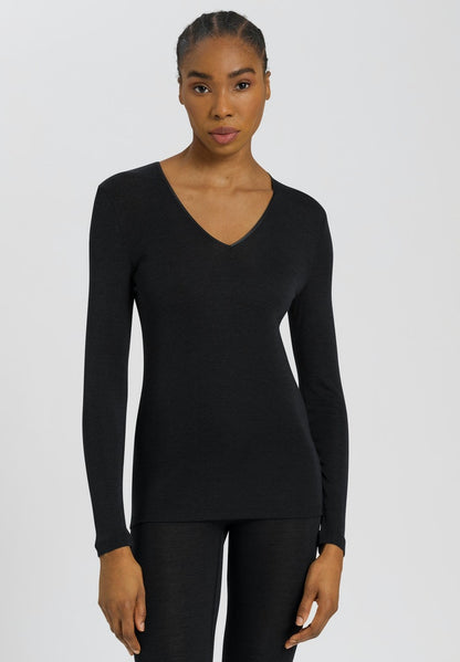 Woolen Silk - Long-Sleeved Top