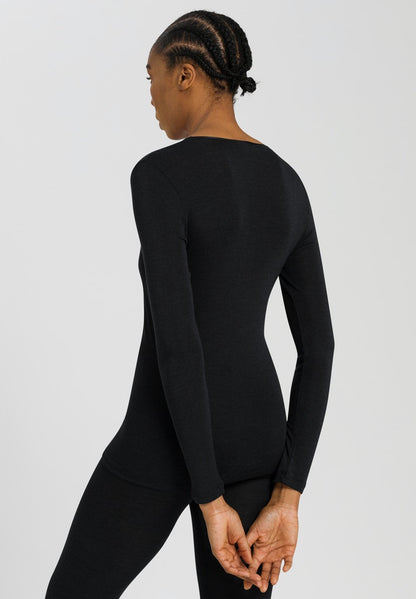 Woolen Silk - Long-Sleeved Top