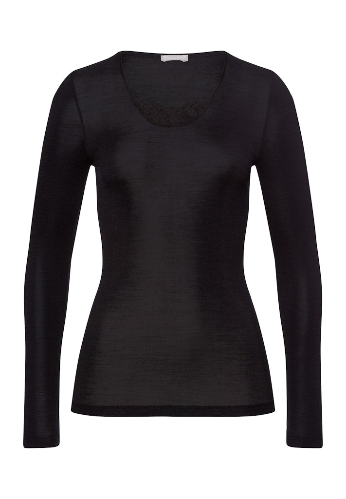 Woolen Silk - Long-Sleeved-Top