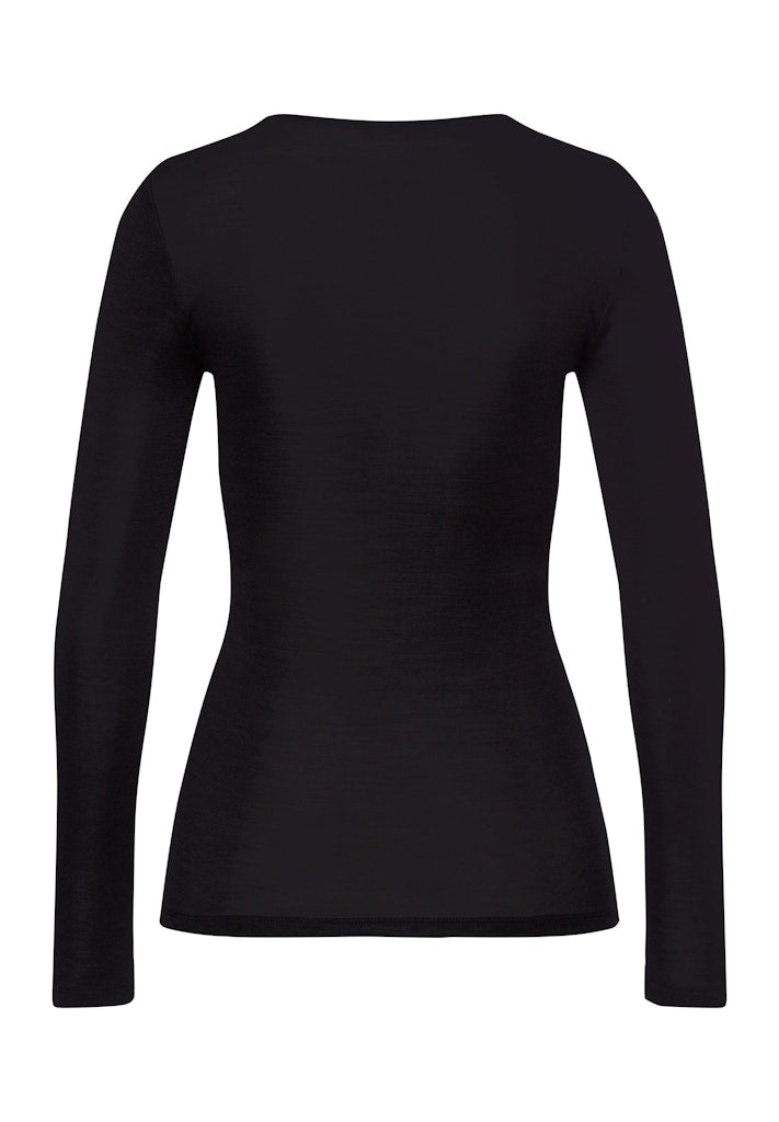 Woolen Silk - Long-Sleeved-Top