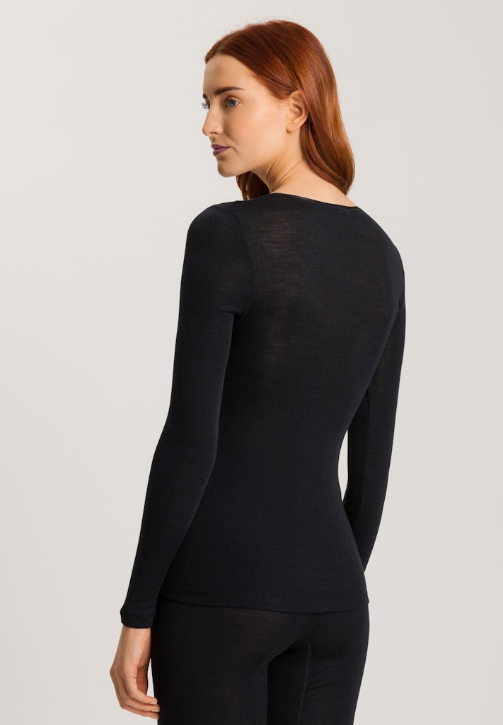 Woolen Silk - Long-Sleeved-Top