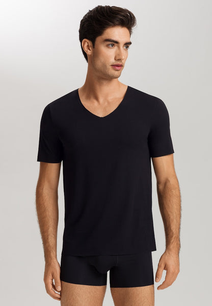 Clean Cut- Short Sleeved V-Neck Shirt