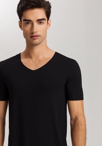 Clean Cut- Short Sleeved V-Neck Shirt