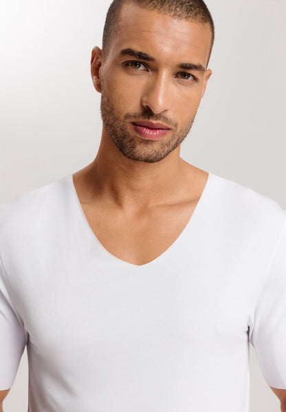 Clean Cut- Short Sleeved V-Neck Shirt