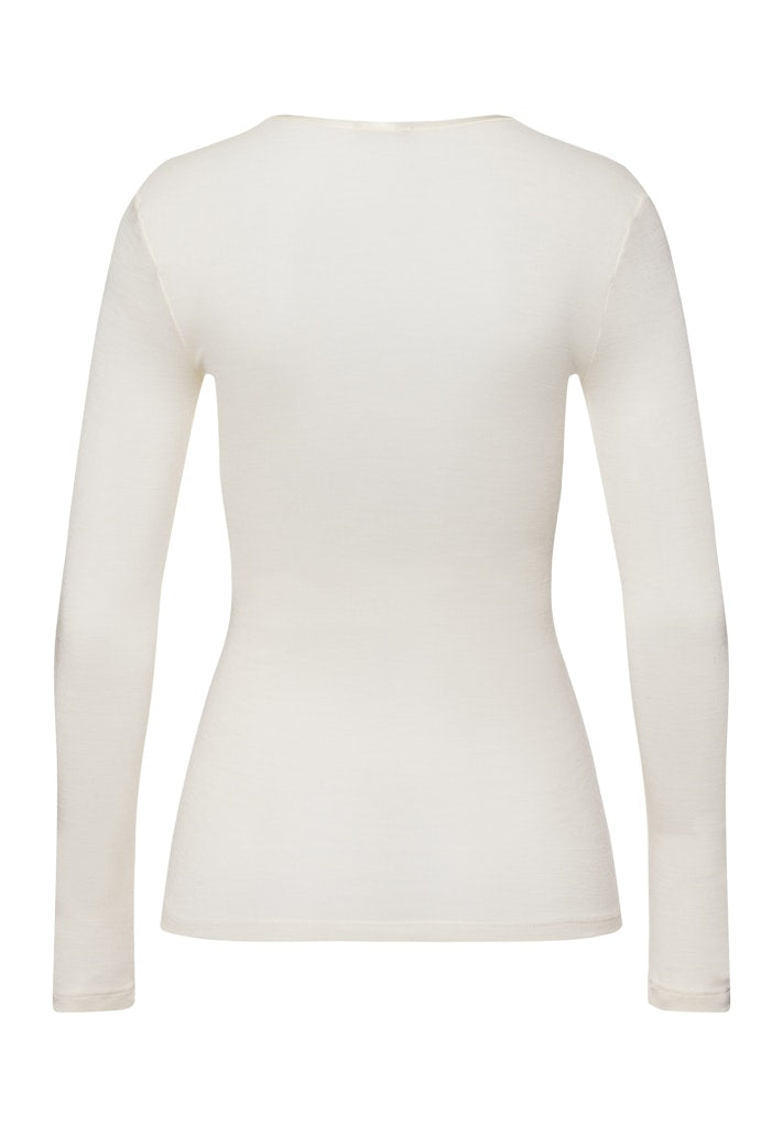 Woolen Silk - Long-Sleeved-Top