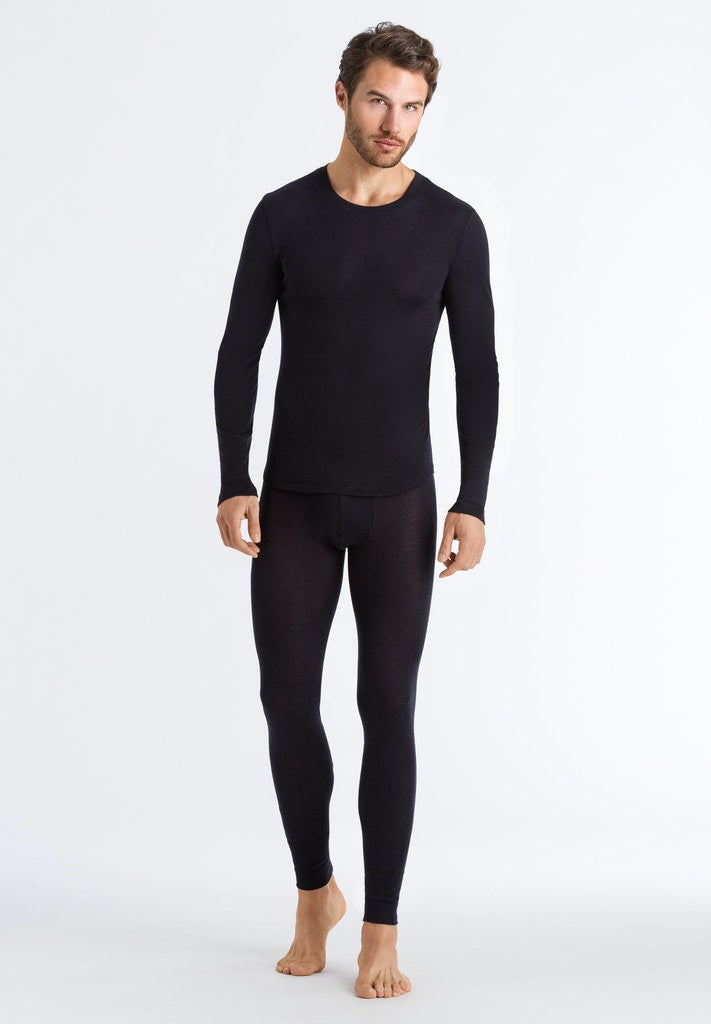 Mens pure sale silk long johns