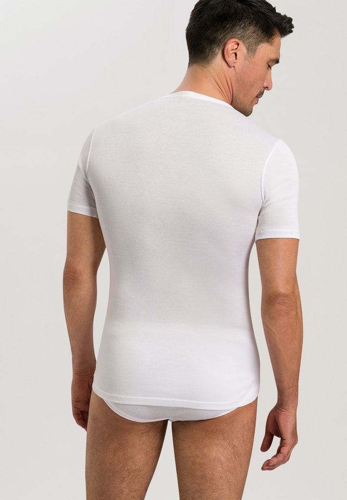 Cotton Pure - Short Sleeved V-Neck T-Shirt